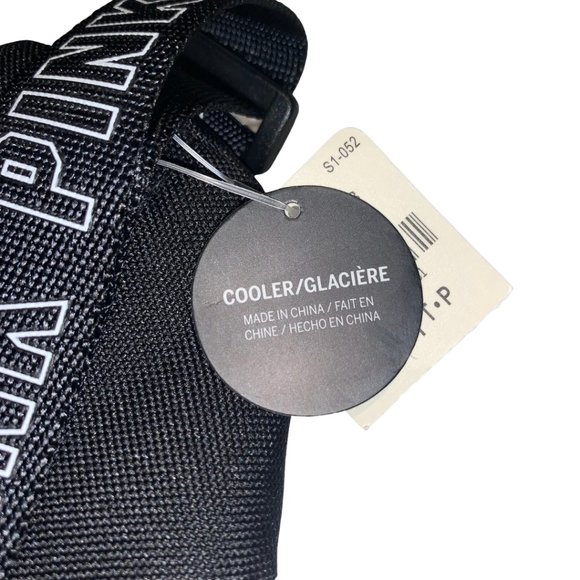 PINK Victoria's Secret Bags Nwt Pink By Victorias Secret Black Good Vibes Over The Shoulder